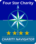 Charity Navigator 4-star rating