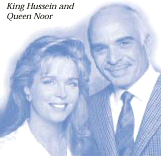 King Hussein and Queen Noor