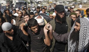 Saidani funeral in Gaza