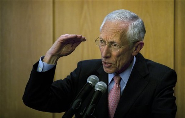 Stanley Fischer gestures as he speaks during a press conference in 2013. President Barack Obama intends to nominate Fischer to be vice chairman of the Federal Reserve. - Sebastian Scheiner/ASSOCIATED PRESS