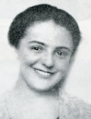 Alice Herz in 1924, then a noted musician in Prague.