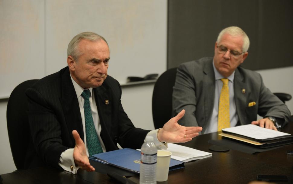 Bill Bratton and John Miller are playing it straight with Muslims. / JULIA XANTHOS/NEW YORK DAILY NEWS