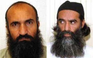 Khairullah Khairkhwa (left) and Mullah Norullah Noori (rt)