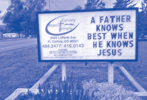 “A father knows best when he knows Jesus”