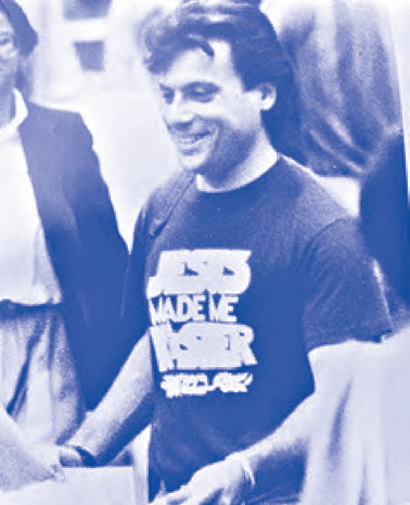 Myles Weiss in 1985