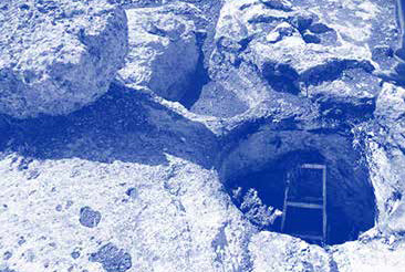 An ancient winepress… Gideon’s “hide out”