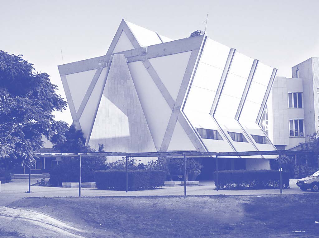 Magen David Synagogue in Gaza, before